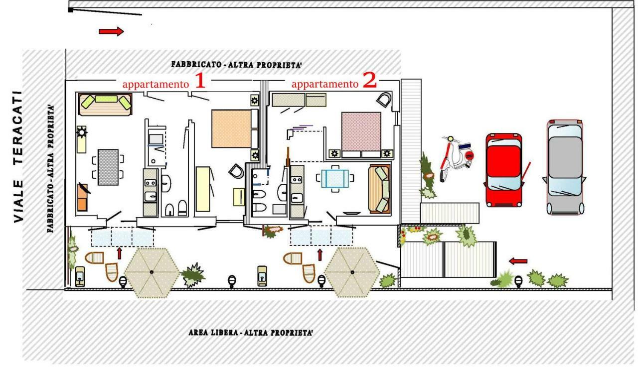 La Casa Sul Viale Lägenhet Syrakusa Exteriör bild